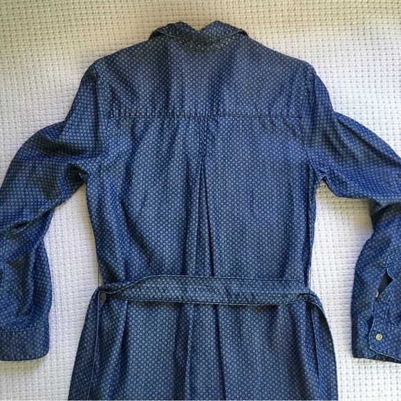 NWOT Cloth & Stone Belted Chambray Shirt Dress - Picture 4 of 7
